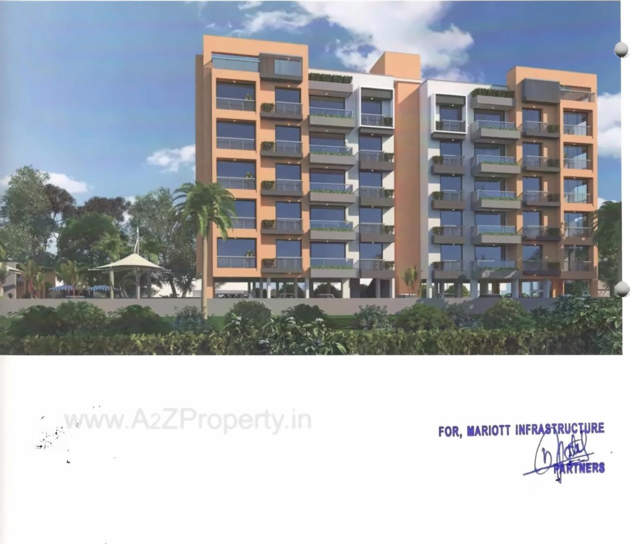 3D Elevation of real estate project Parklane Garden located at Gandhinagar, Gandhinagar, Gujarat