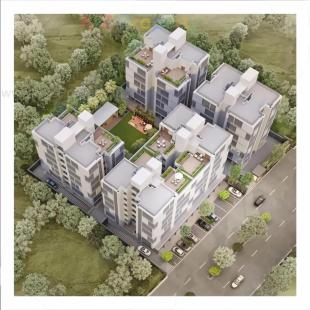 Elevation of real estate project Parmeshwar located at Zundal, Gandhinagar, Gujarat