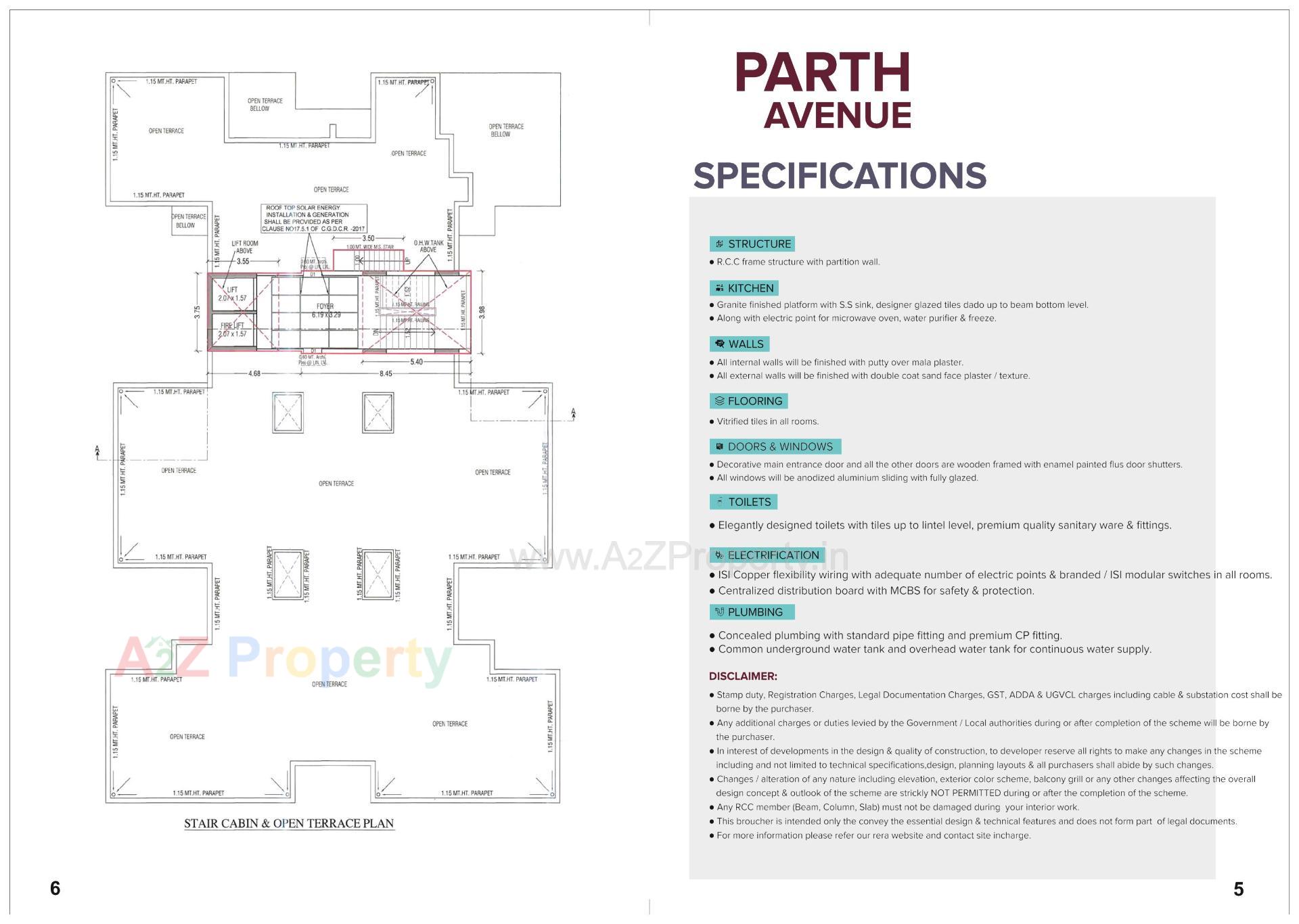  of real estate project Parth Avenue located at Kalol, Gandhinagar, Gujarat