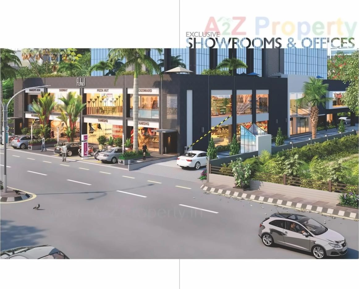 3D Elevation of real estate project Pehel located at Khoraj, Gandhinagar, Gujarat