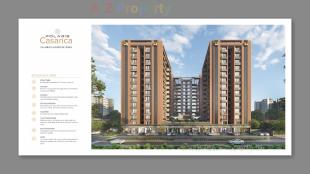 Elevation of real estate project Polaris Casarica located at Sargasan, Gandhinagar, Gujarat