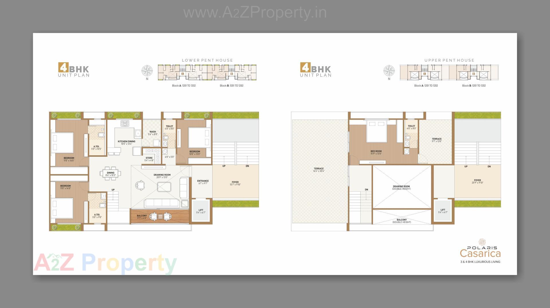 Layout of real estate project Polaris Casarica located at Sargasan, Gandhinagar, Gujarat