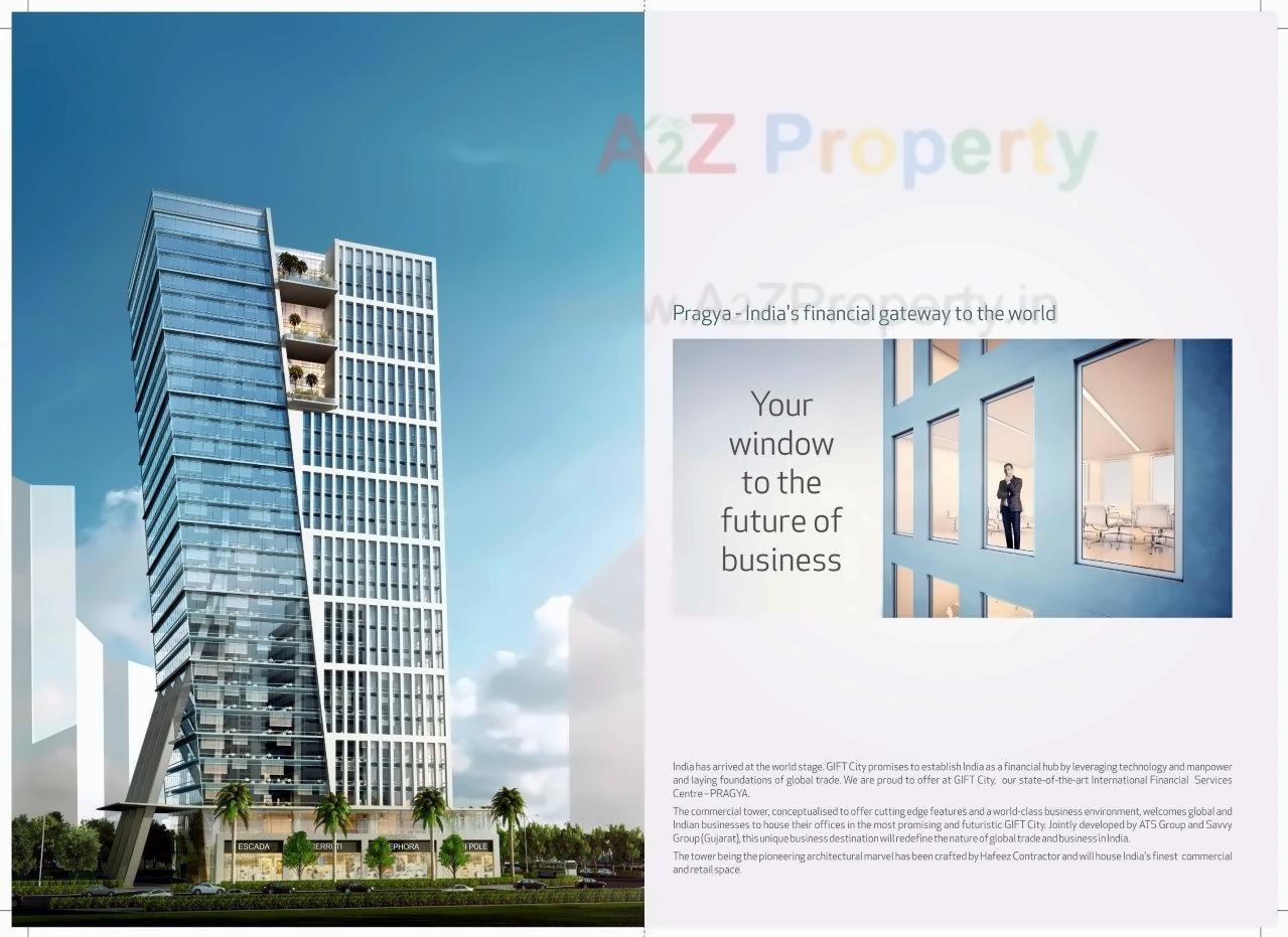 3D Elevation of real estate project Pragya located at Ratanpur, Gandhinagar, Gujarat