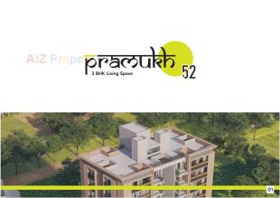 Elevation of real estate project Pramukh located at Adalaj, Gandhinagar, Gujarat
