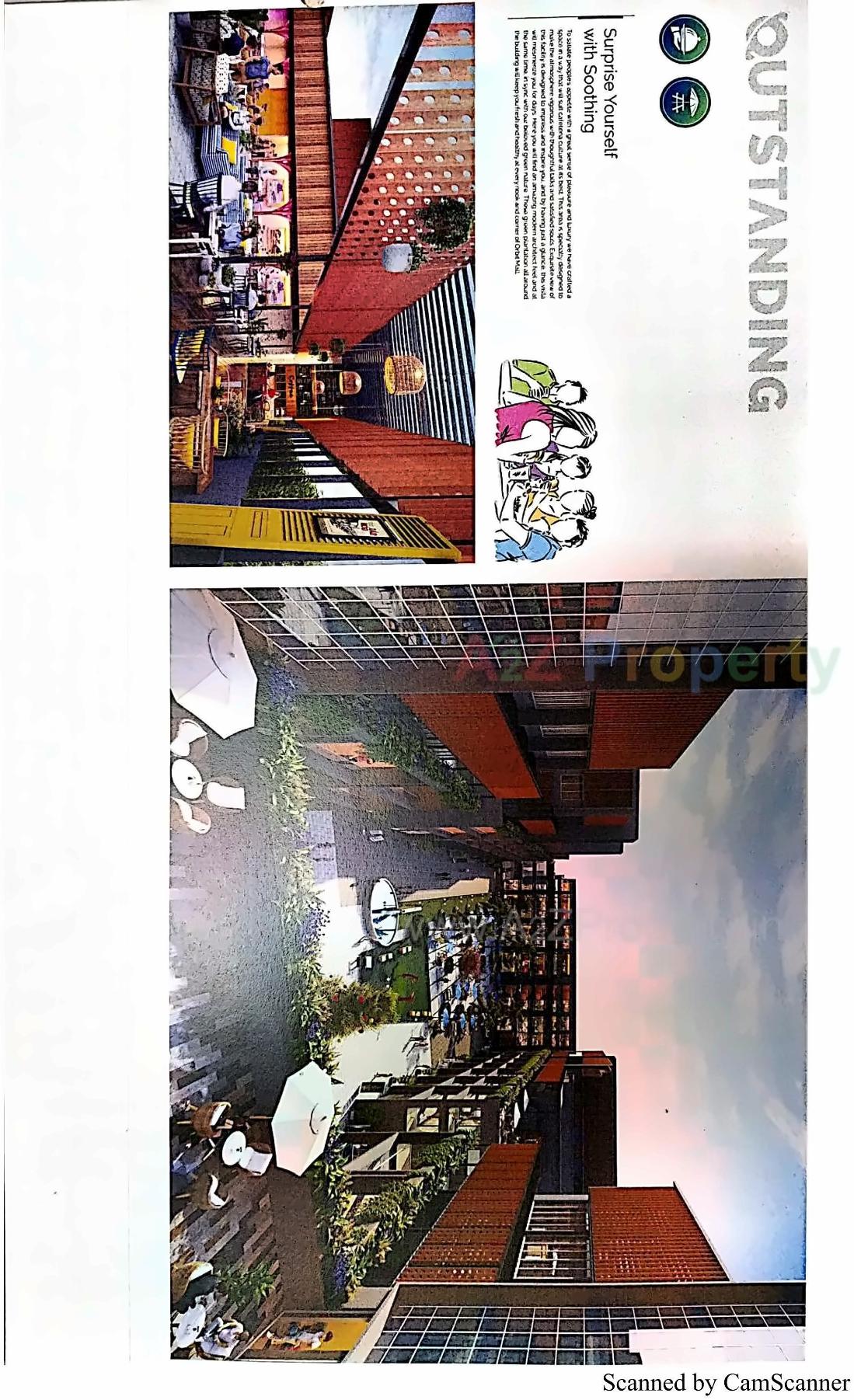  of real estate project Pramukh Anand Orbit Mall located at Sargasan, Gandhinagar, Gujarat