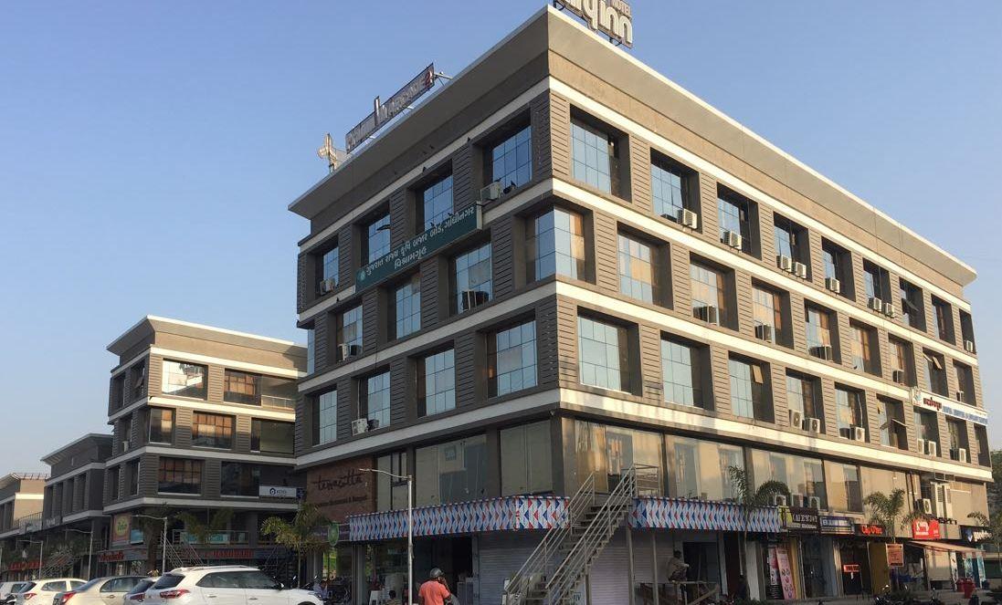 125158_const of real estate project Pramukh Arcade located at Dholakuva, Gandhinagar, Gujarat