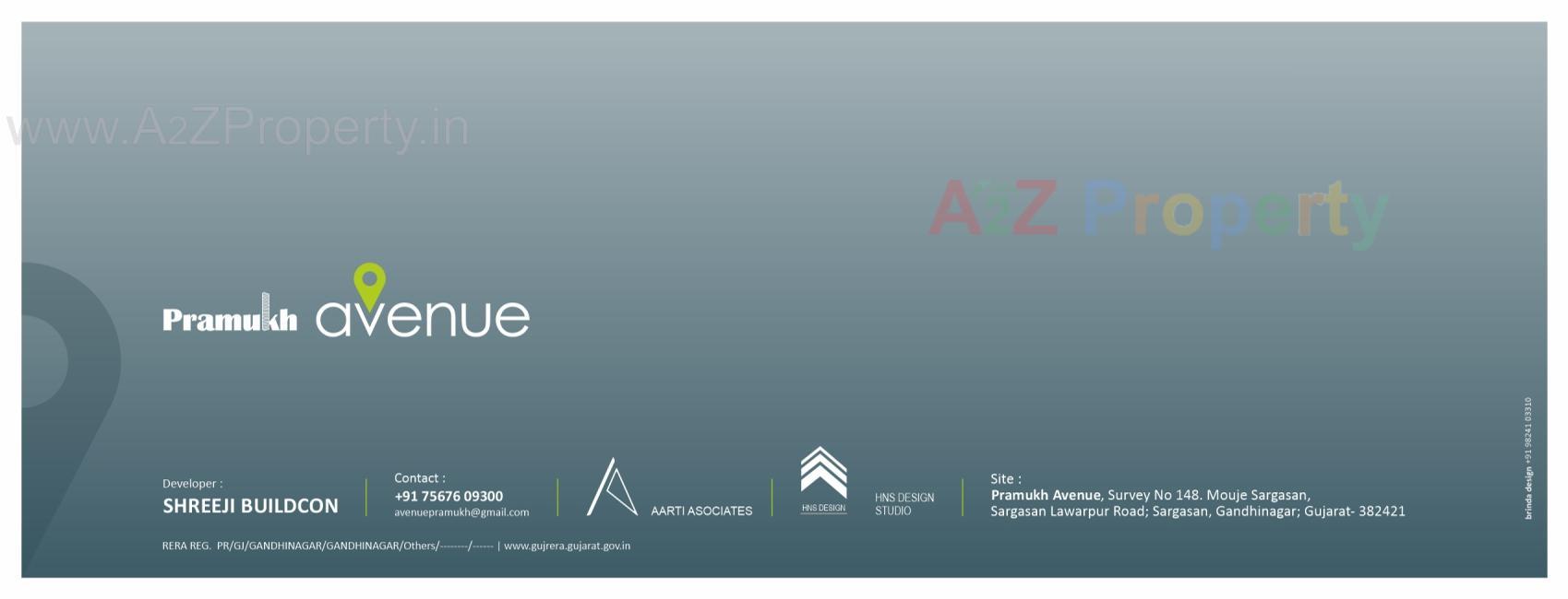  of real estate project Pramukh Avenue located at Gandhinagar, Gandhinagar, Gujarat