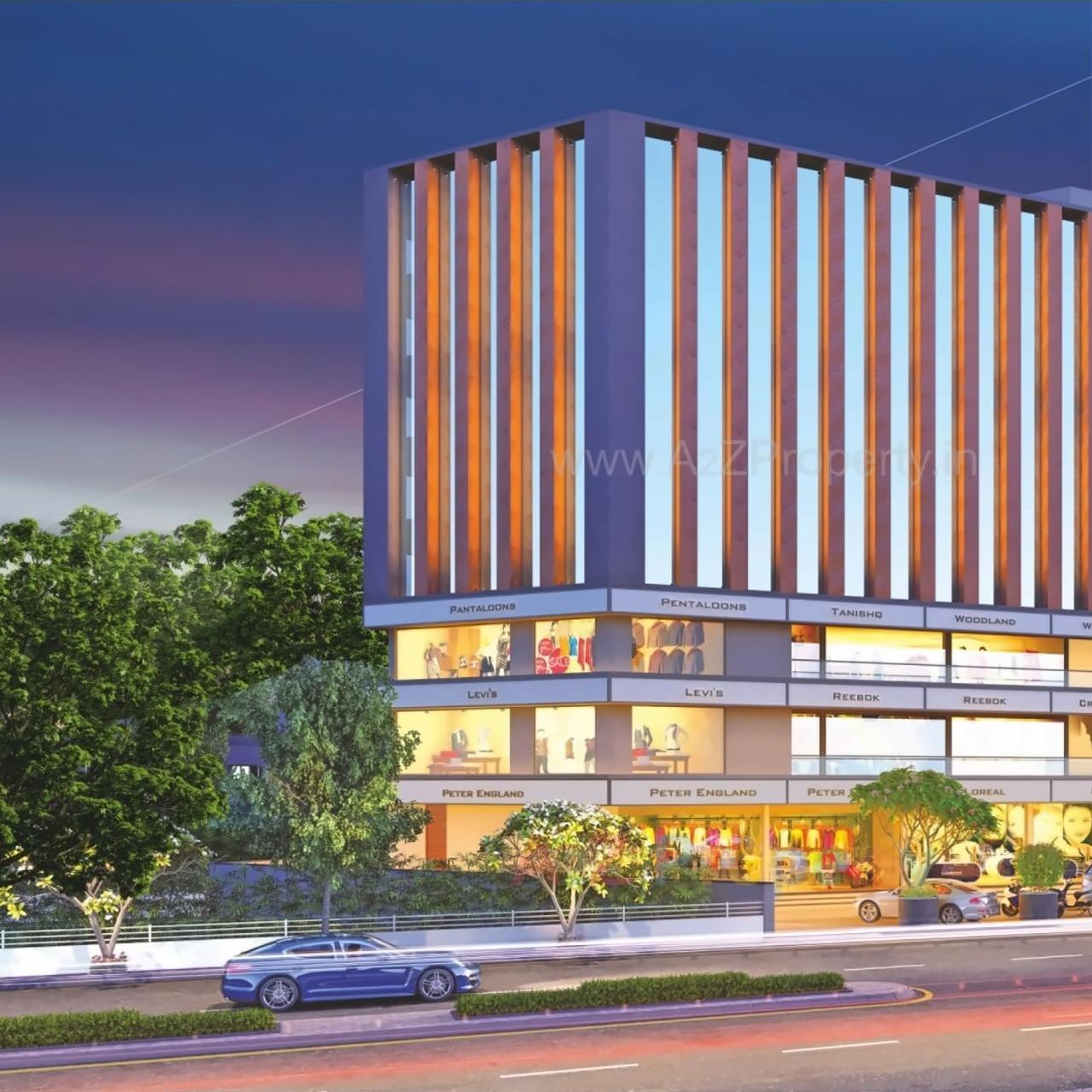 3D Elevation of real estate project Pramukh Ayan located at Gandhinagar, Gandhinagar, Gujarat