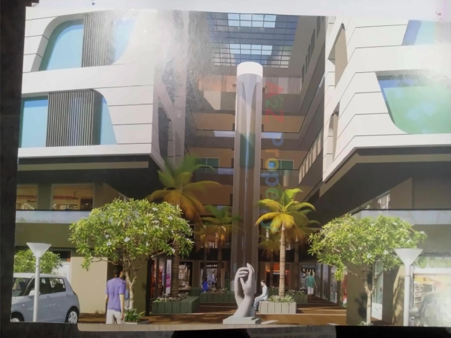 3D Elevation of real estate project Pramukh Cyprus located at Sargasan, Gandhinagar, Gujarat