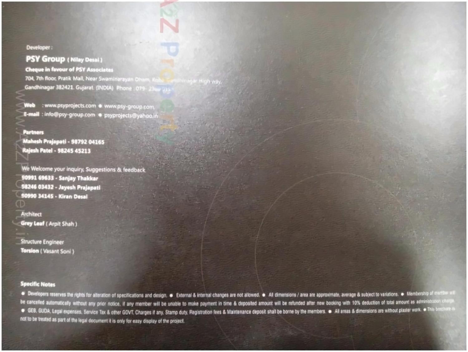  of real estate project Pramukh Cyprus located at Sargasan, Gandhinagar, Gujarat