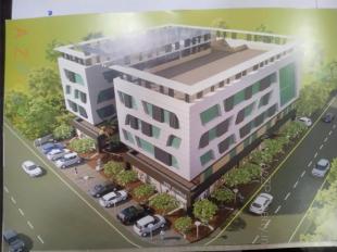 Elevation of real estate project Pramukh Cyprus located at Sargasan, Gandhinagar, Gujarat