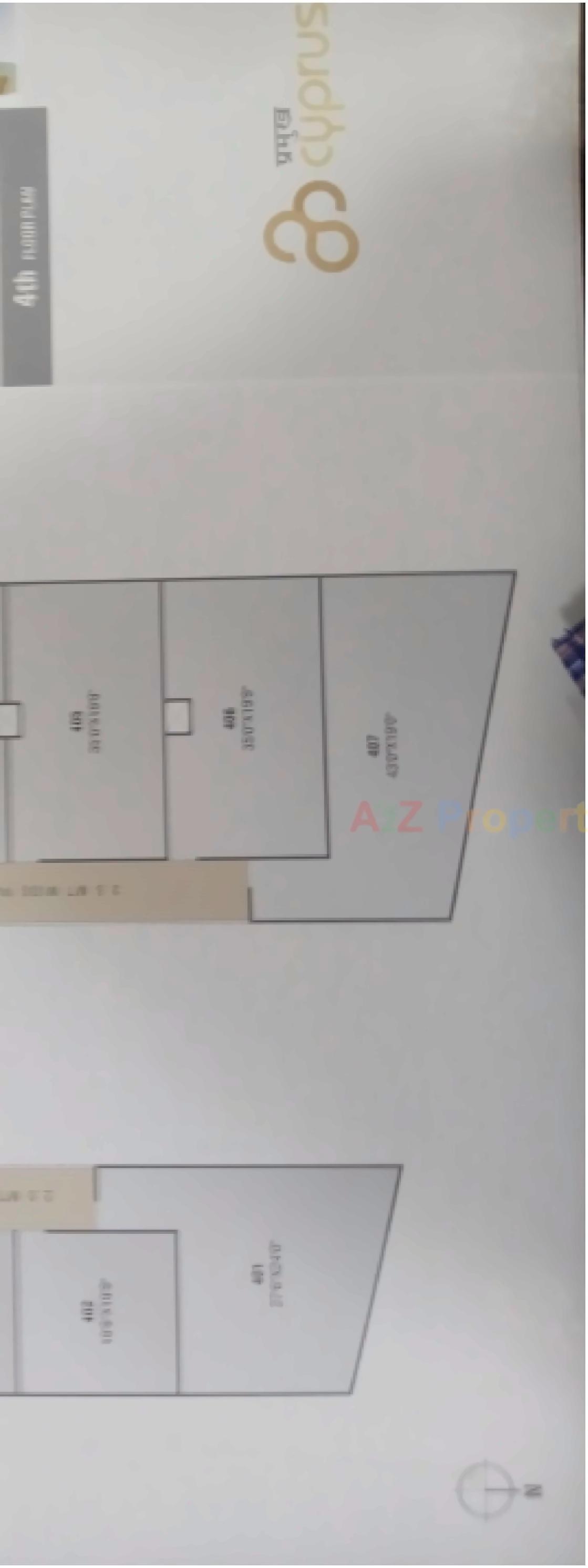 Layout of real estate project Pramukh Cyprus located at Sargasan, Gandhinagar, Gujarat