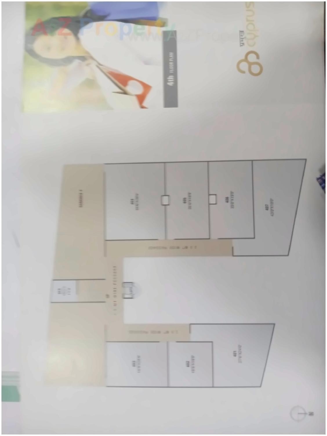 Layout of real estate project Pramukh Cyprus located at Sargasan, Gandhinagar, Gujarat