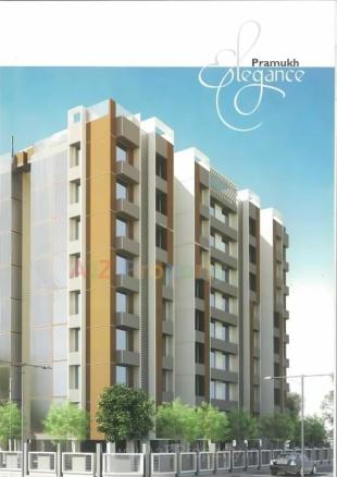 Elevation of real estate project Pramukh Elegance located at Kudasan, Gandhinagar, Gujarat