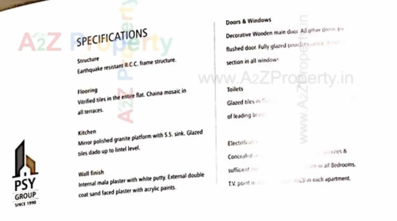 Project Specifications