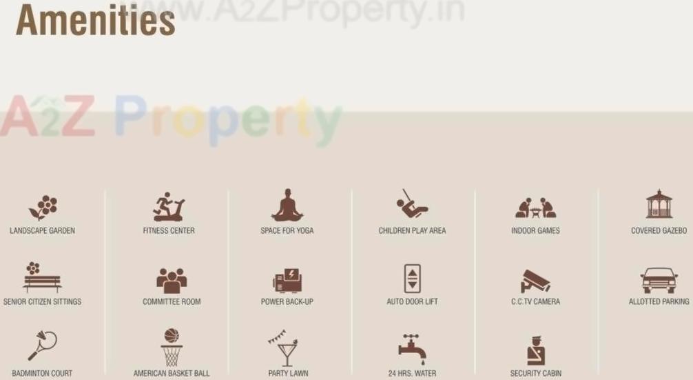 Amenities of Pramukh Horizon
