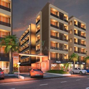 Elevation of real estate project Pramukh Orchid located at Chiloda, Gandhinagar, Gujarat