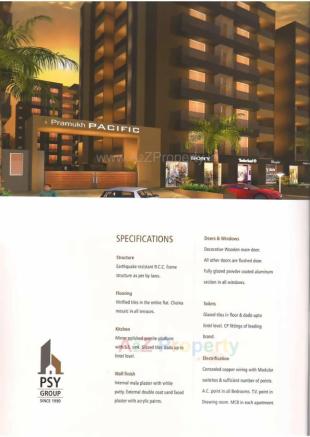 Elevation of real estate project Pramukh Pacific located at Vavol, Gandhinagar, Gujarat