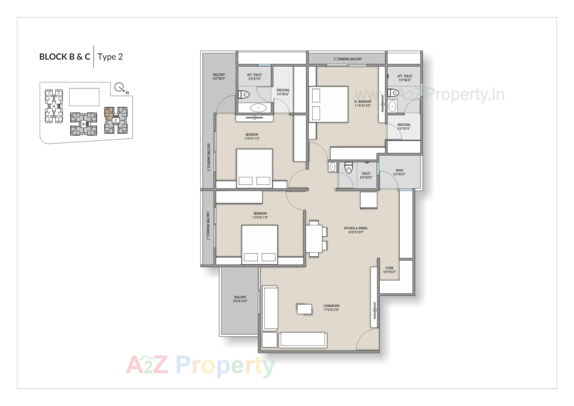 Layout of real estate project Pramukh Pearl located at Tarapur, Gandhinagar, Gujarat
