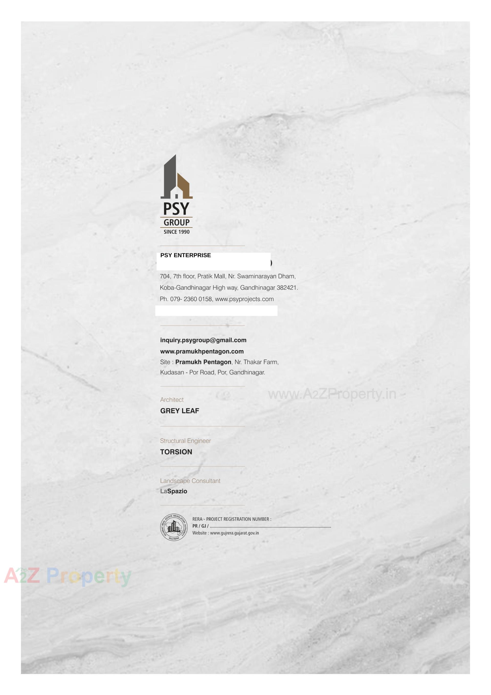  of real estate project Pramukh Pentagon located at Por, Gandhinagar, Gujarat