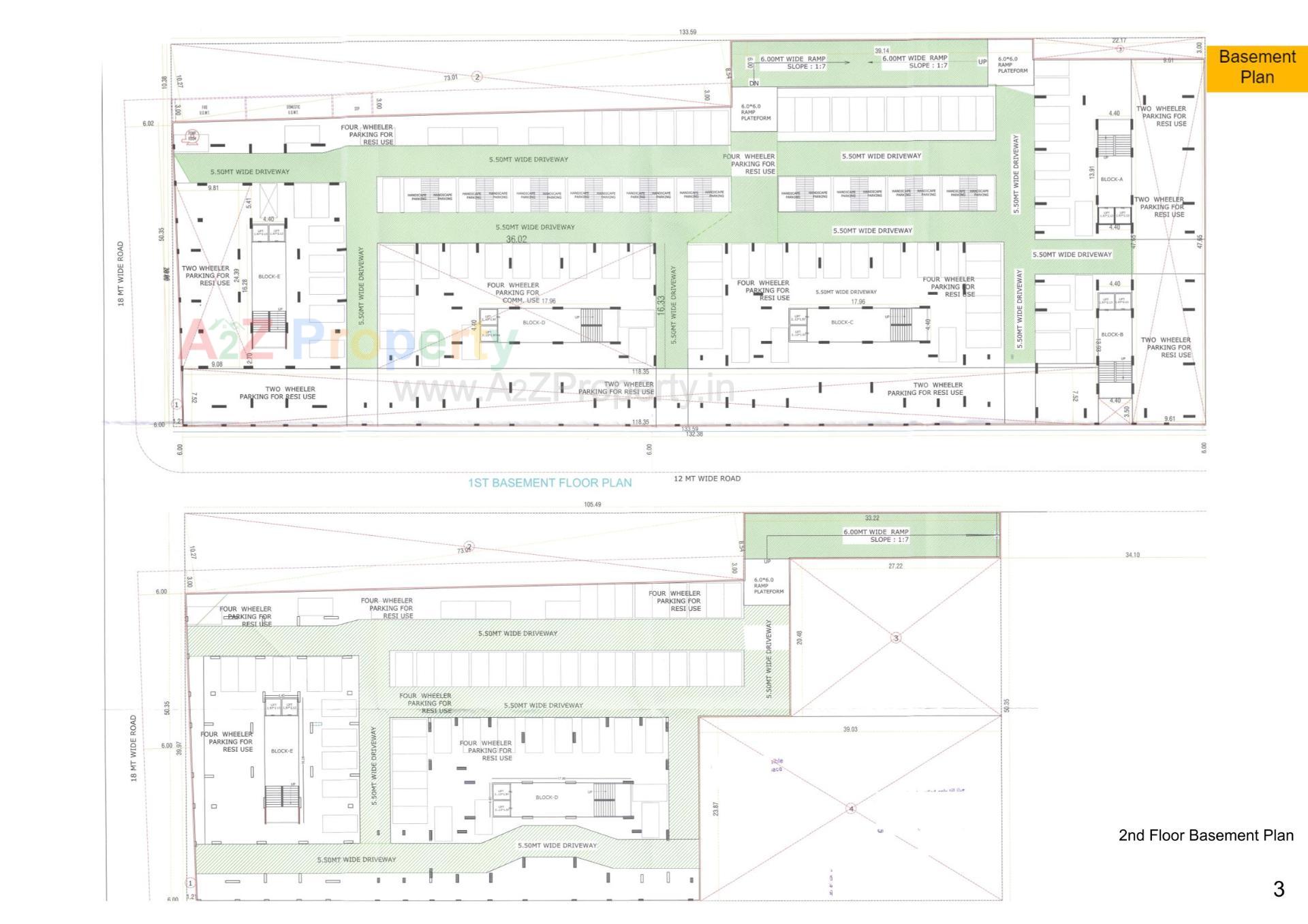 Layout of real estate project Pramukh Praise located at Tarapur, Gandhinagar, Gujarat