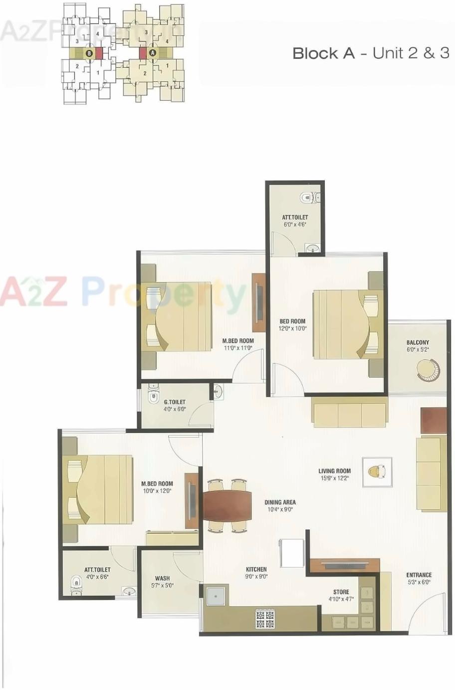 Layout of real estate project Pramukh Signature located at Kudasan, Gandhinagar, Gujarat