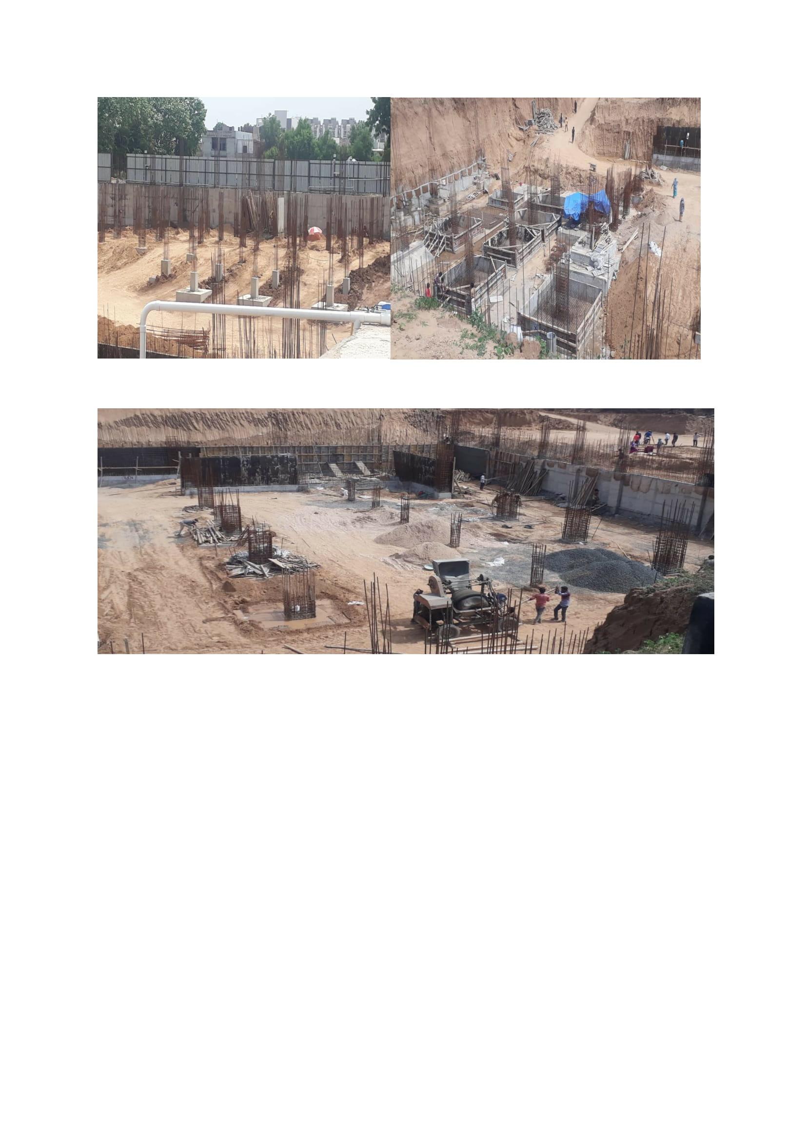 176007_const of real estate project Pramukh Square located at Sargasan, Gandhinagar, Gujarat