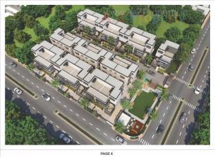 Elevation of real estate project Pramukh Villa located at Borisana, Gandhinagar, Gujarat
