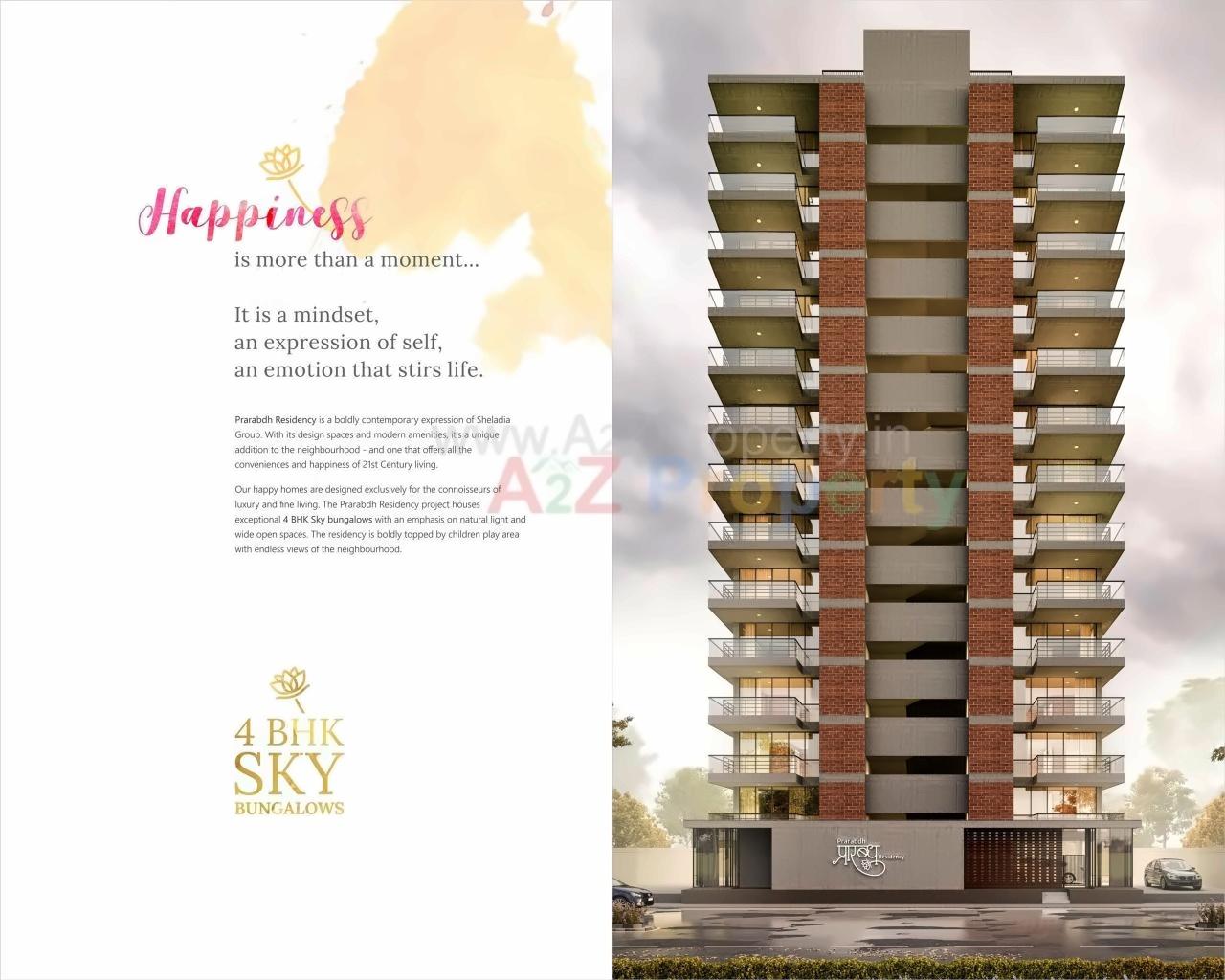  of real estate project Prarabdh Residency located at Sargasan, Gandhinagar, Gujarat