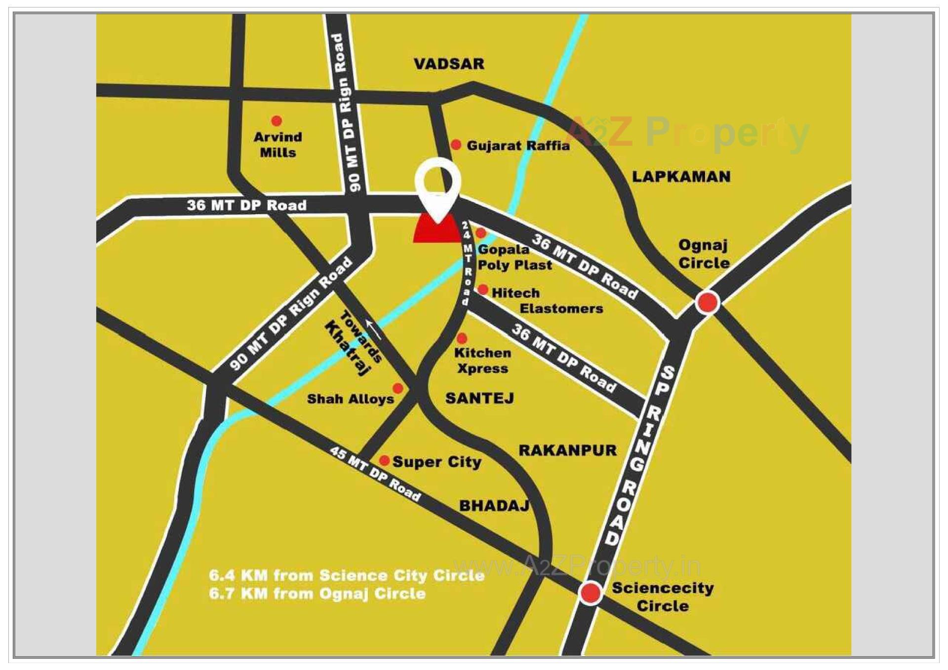  of real estate project Prime Industrial Park located at Santej, Gandhinagar, Gujarat