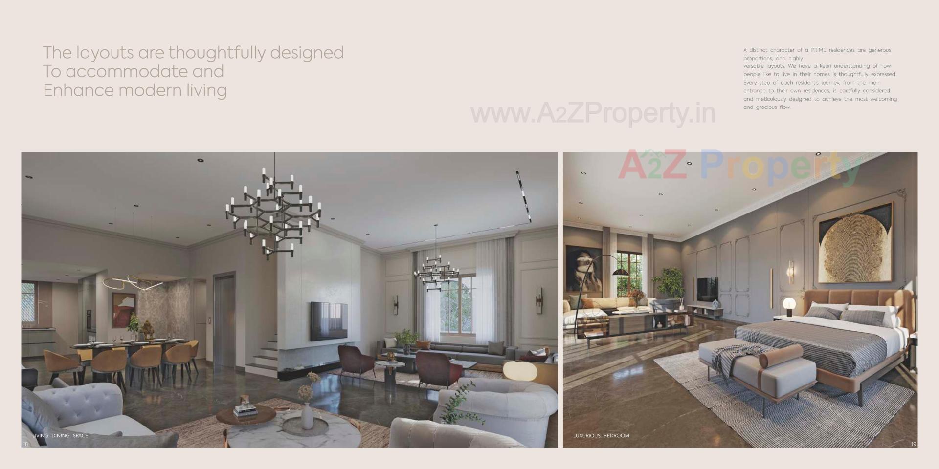 3D Elevation of real estate project Prime located at Santej, Gandhinagar, Gujarat