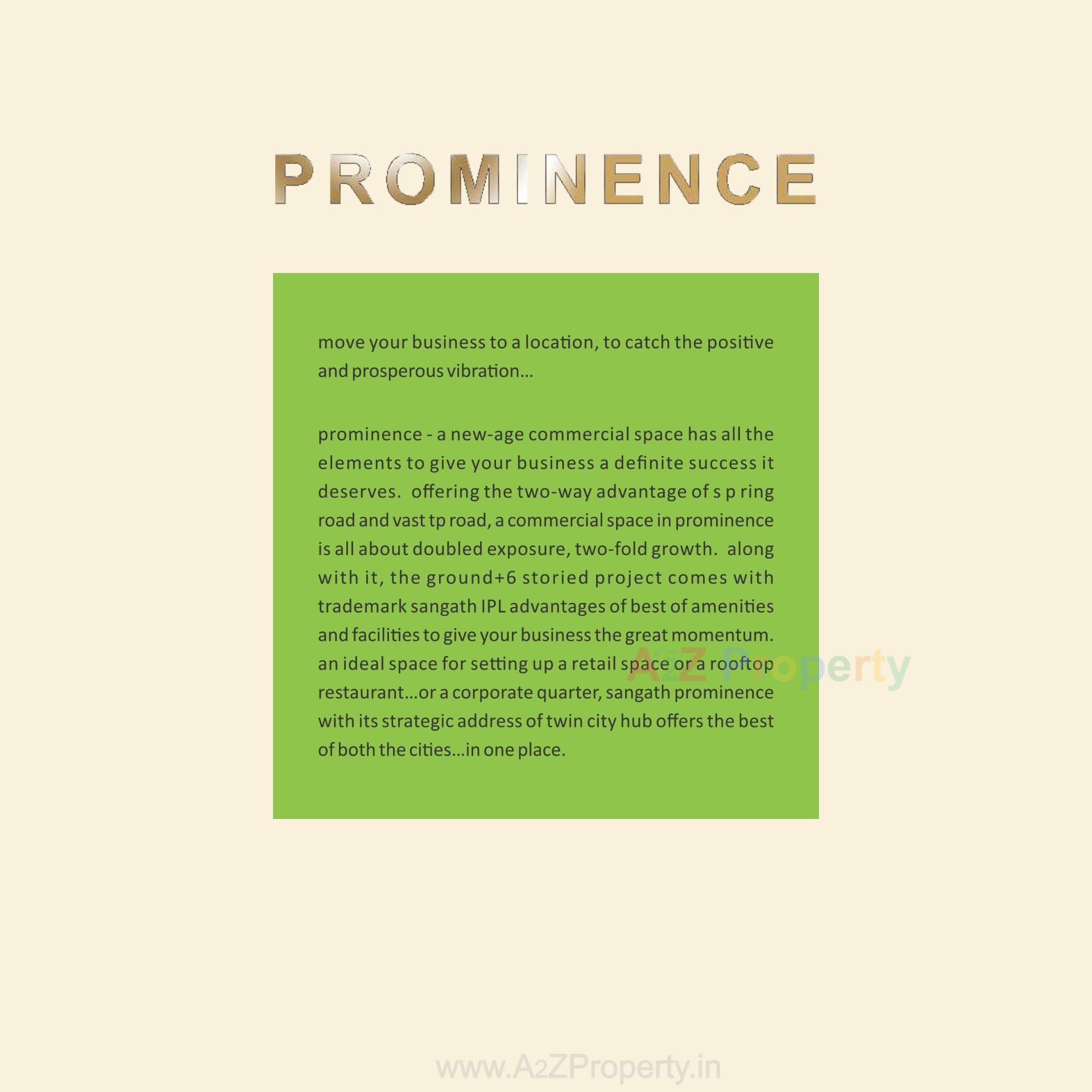  of real estate project Prominence located at Zundal, Gandhinagar, Gujarat