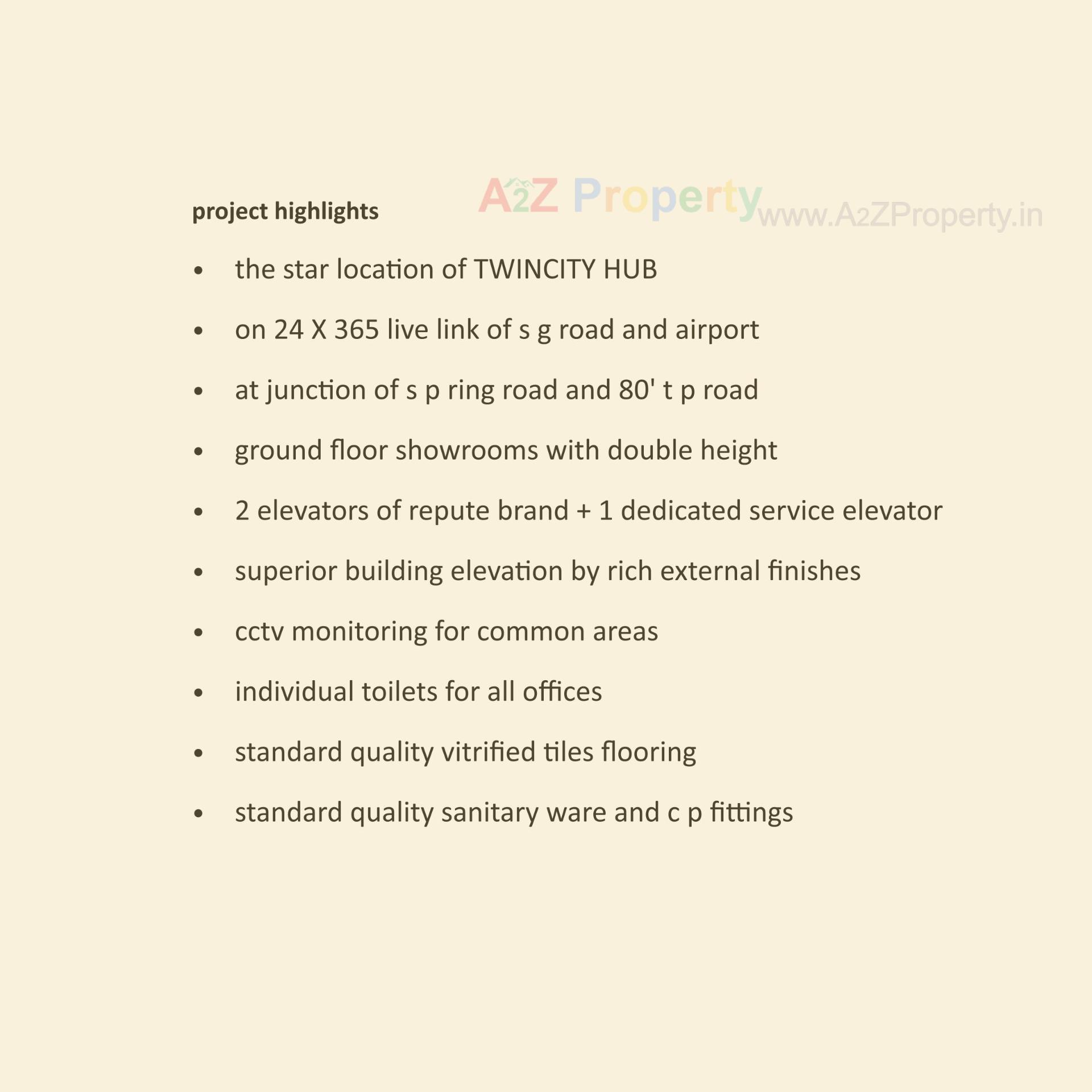  of real estate project Prominence located at Zundal, Gandhinagar, Gujarat