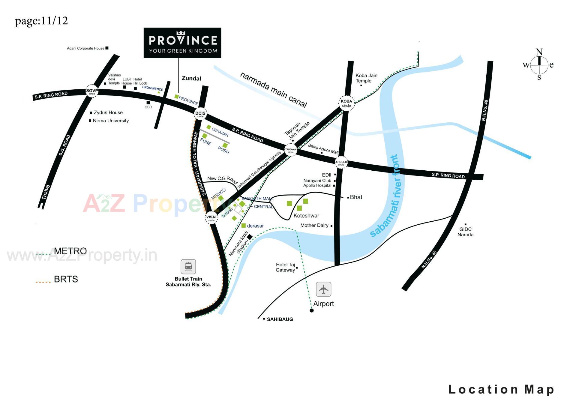  of real estate project Province located at Zundal, Gandhinagar, Gujarat
