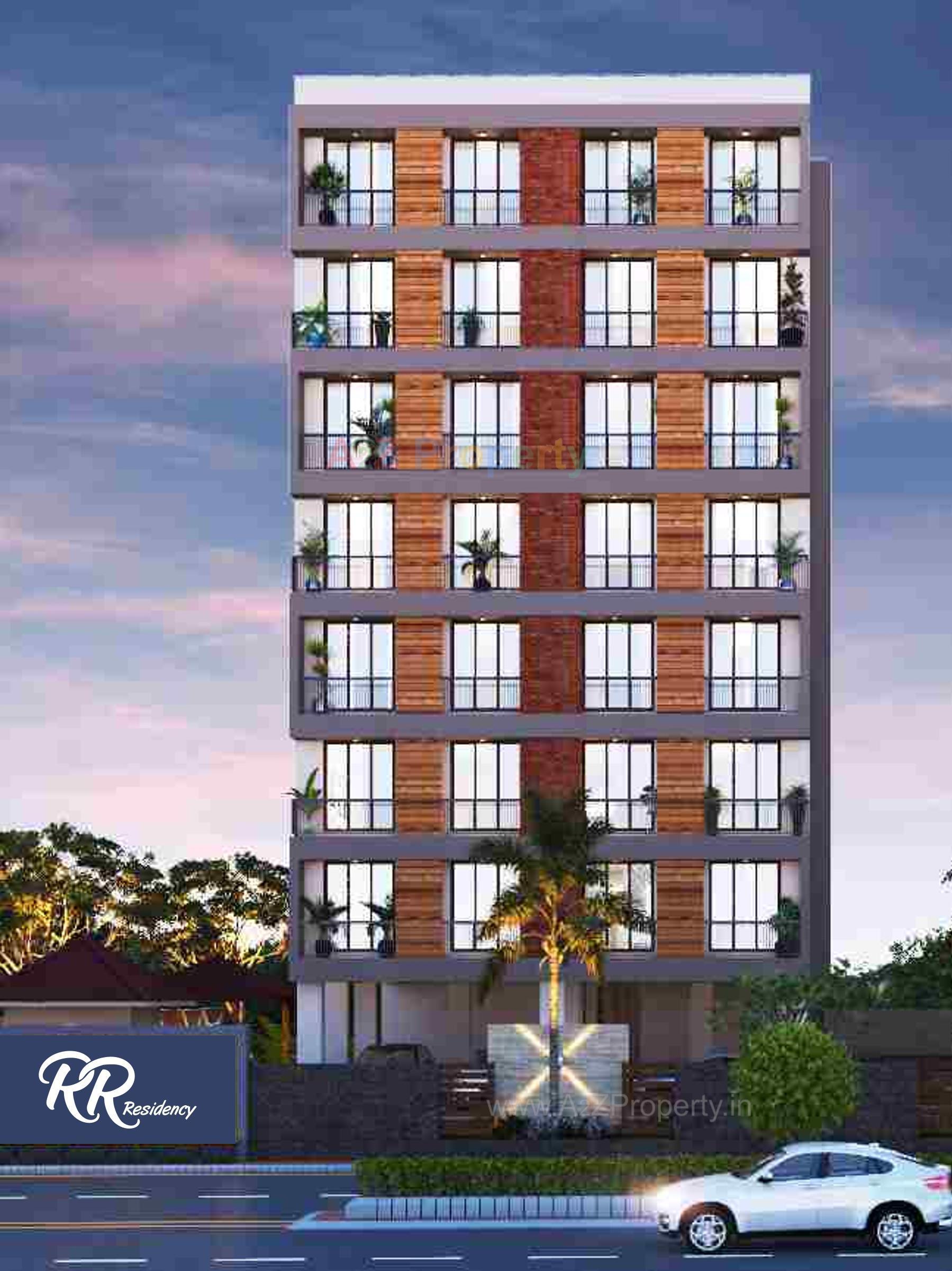 3D Elevation of real estate project R R  Residency located at Pethapur, Gandhinagar, Gujarat