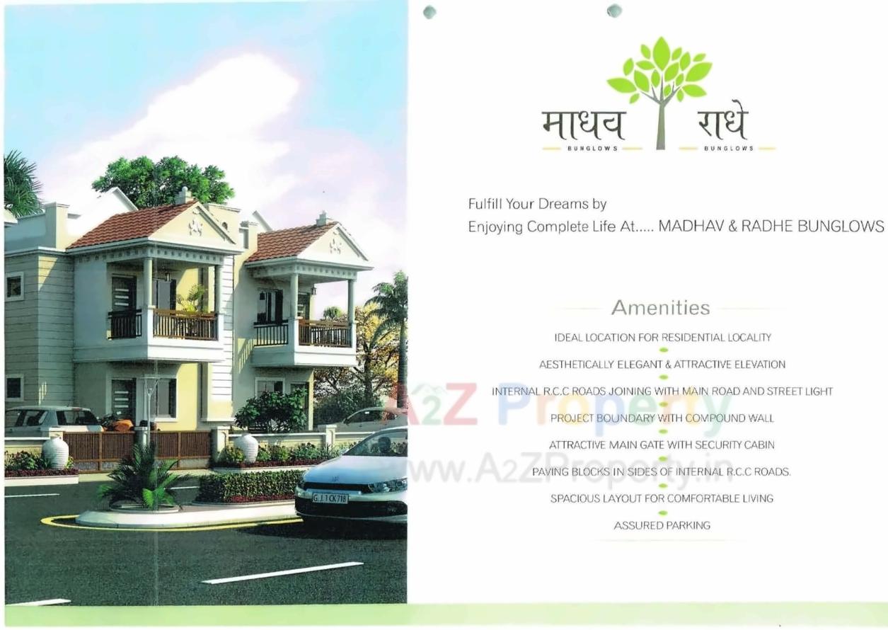  of real estate project Radhe Bungalows located at Kalol, Gandhinagar, Gujarat