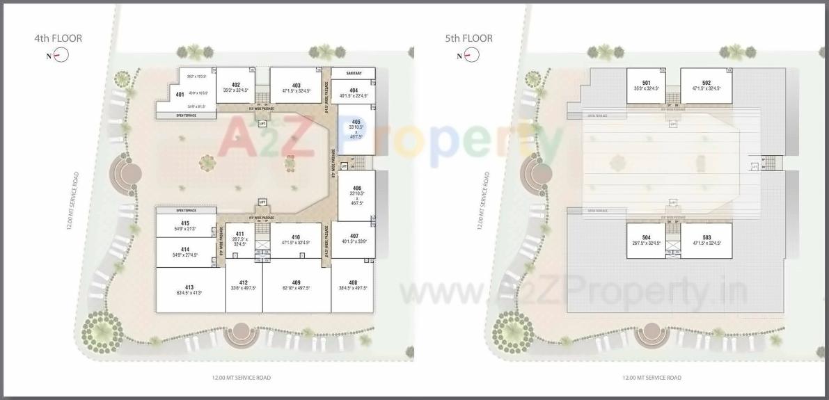 Layout of real estate project Radhe Fourtune located at Bhat, Gandhinagar, Gujarat