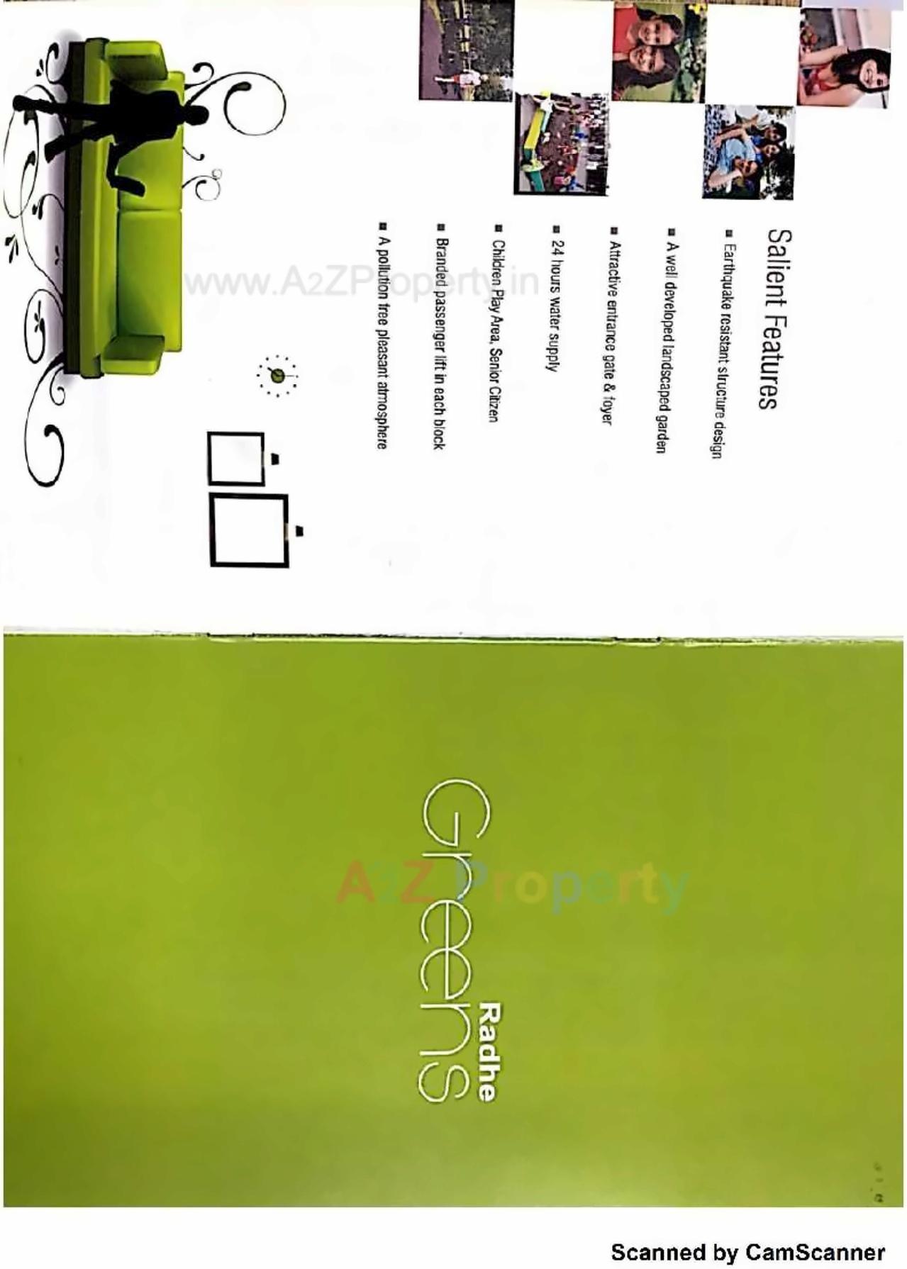 Layout of real estate project Radhe Greens located at Mansa, Gandhinagar, Gujarat