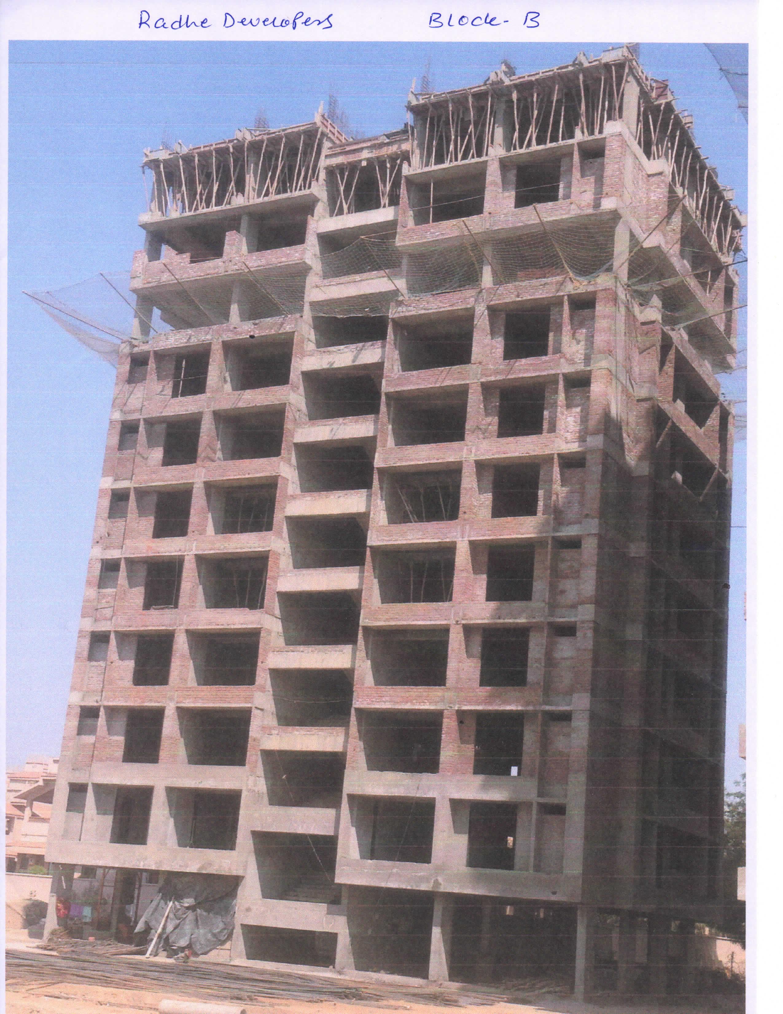 119175_const of real estate project Radhe Heights located at Bhat, Gandhinagar, Gujarat