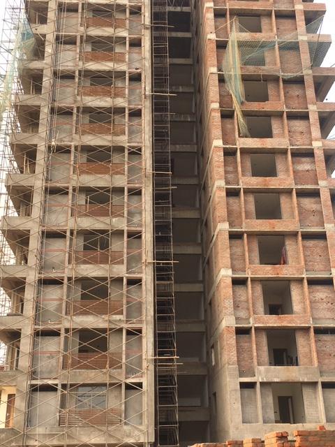 194316_const of real estate project Radhe Heights located at Bhat, Gandhinagar, Gujarat