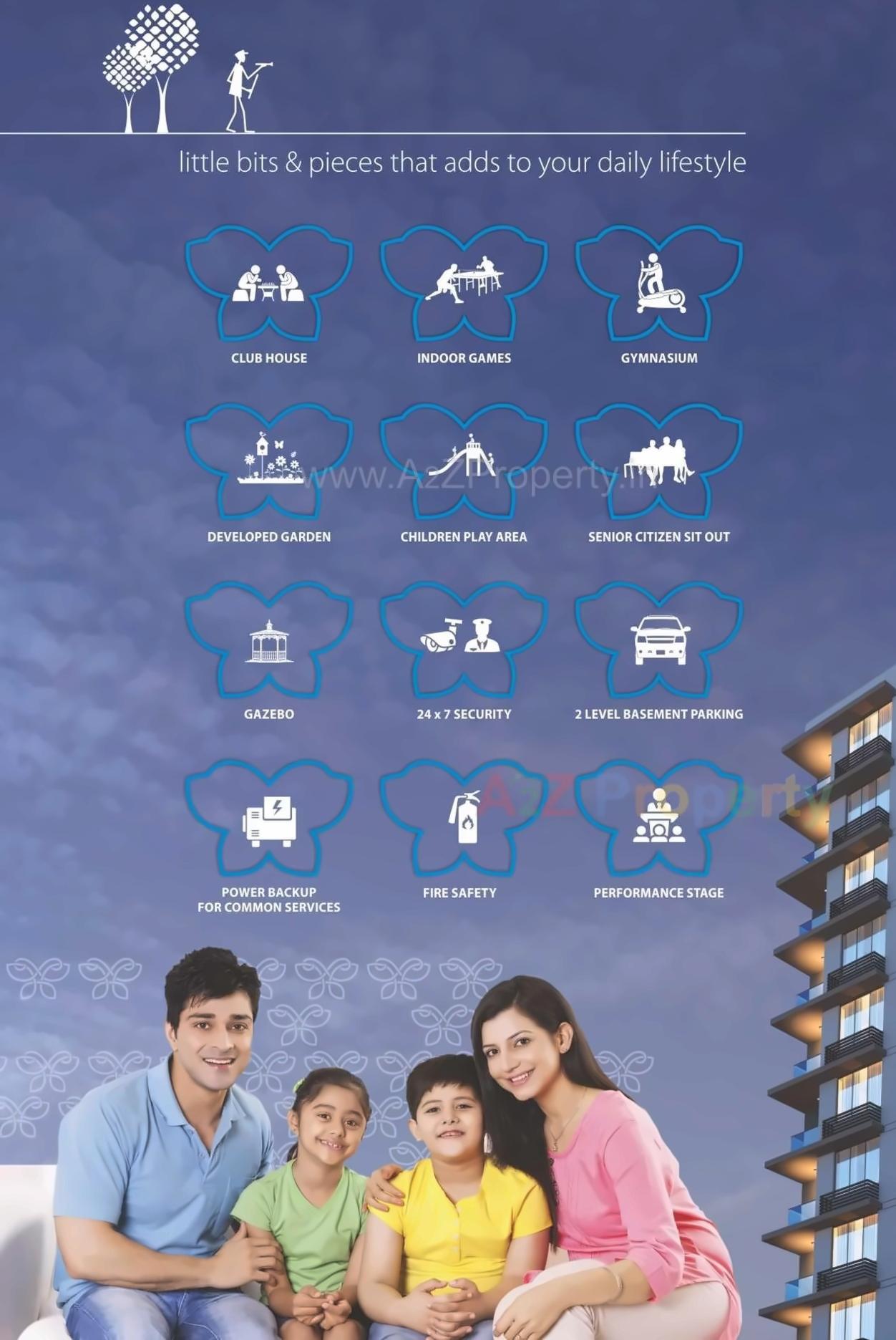 Amenities of Radhe Heights