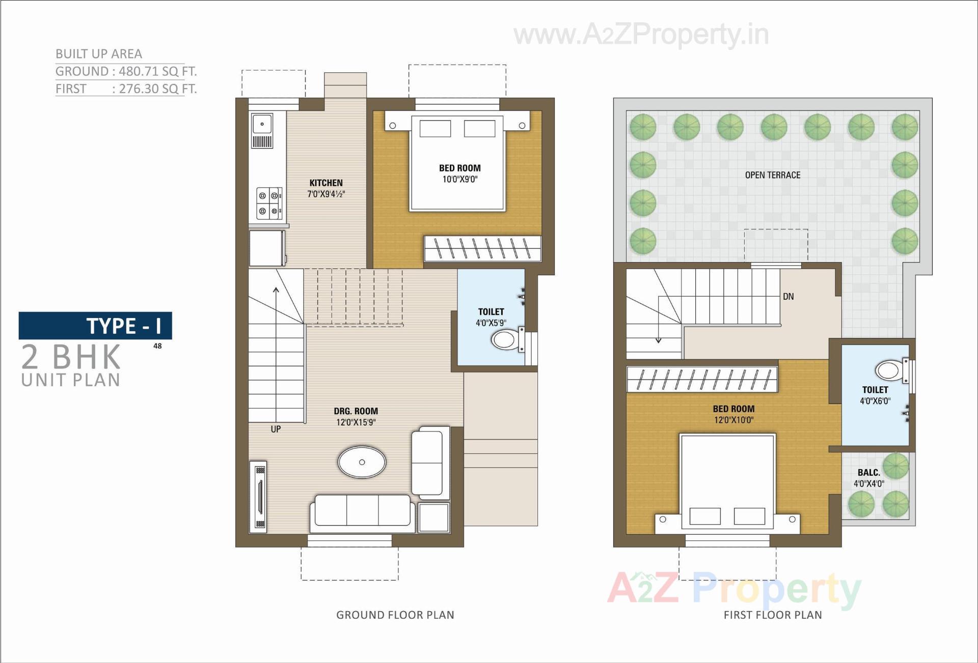 Layout of real estate project Radhe Homes located at Mansa, Gandhinagar, Gujarat