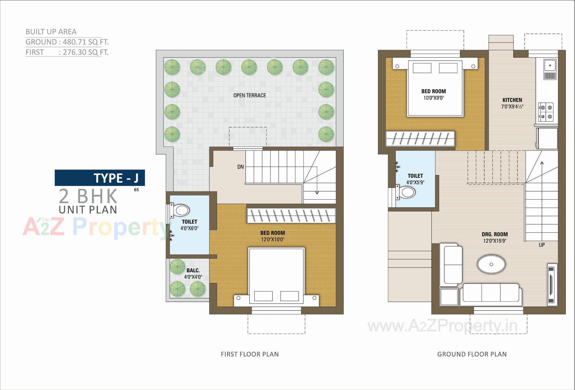 Layout of real estate project Radhe Homes located at Mansa, Gandhinagar, Gujarat