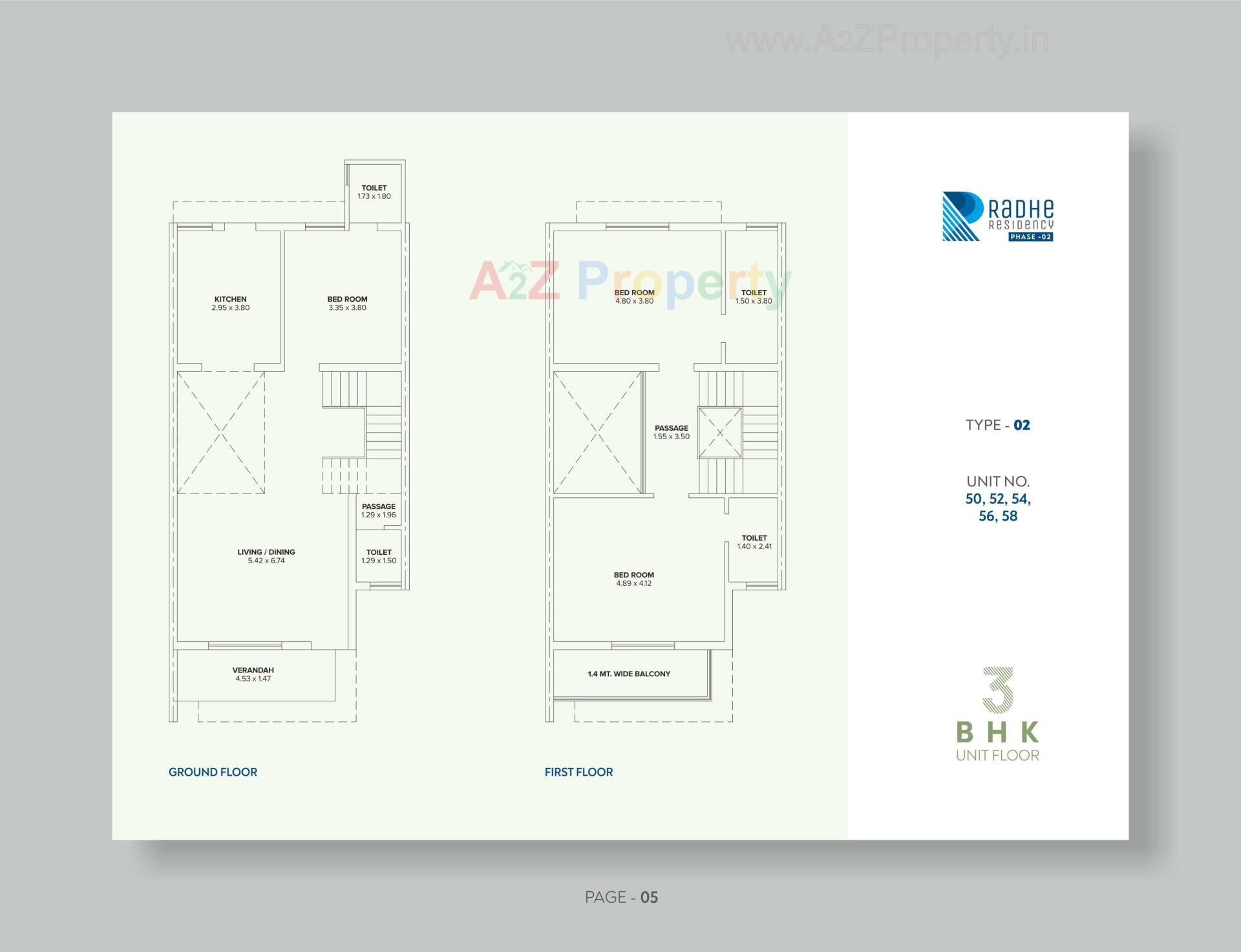 Layout of real estate project Radhe Residency located at Shiholi-moti, Gandhinagar, Gujarat