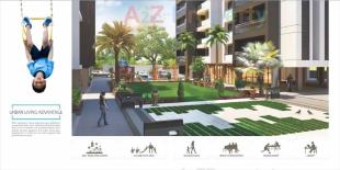 Elevation of real estate project Radhe Skyline located at Nana-chiloda, Gandhinagar, Gujarat