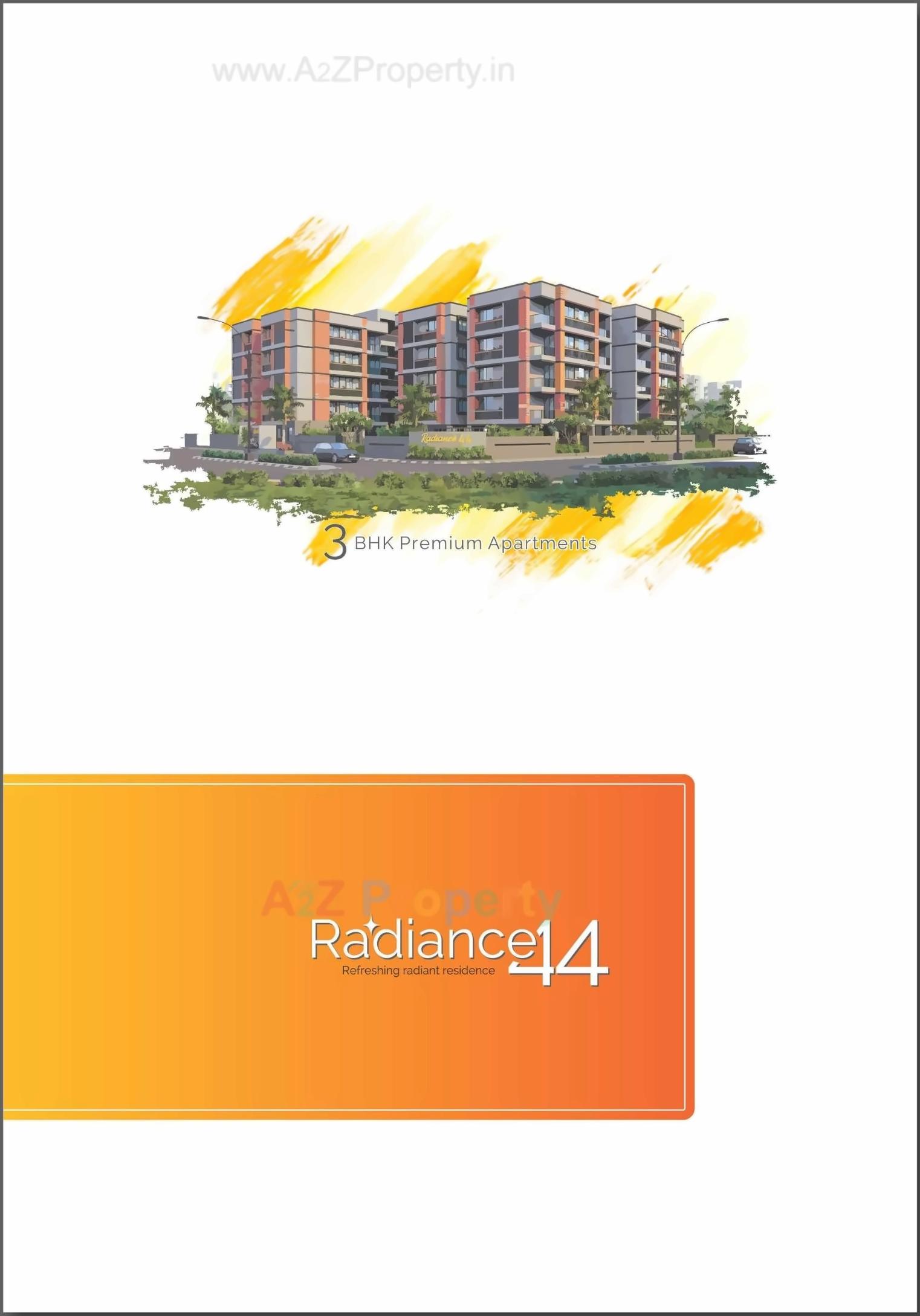  of real estate project Radiance located at Raisan, Gandhinagar, Gujarat