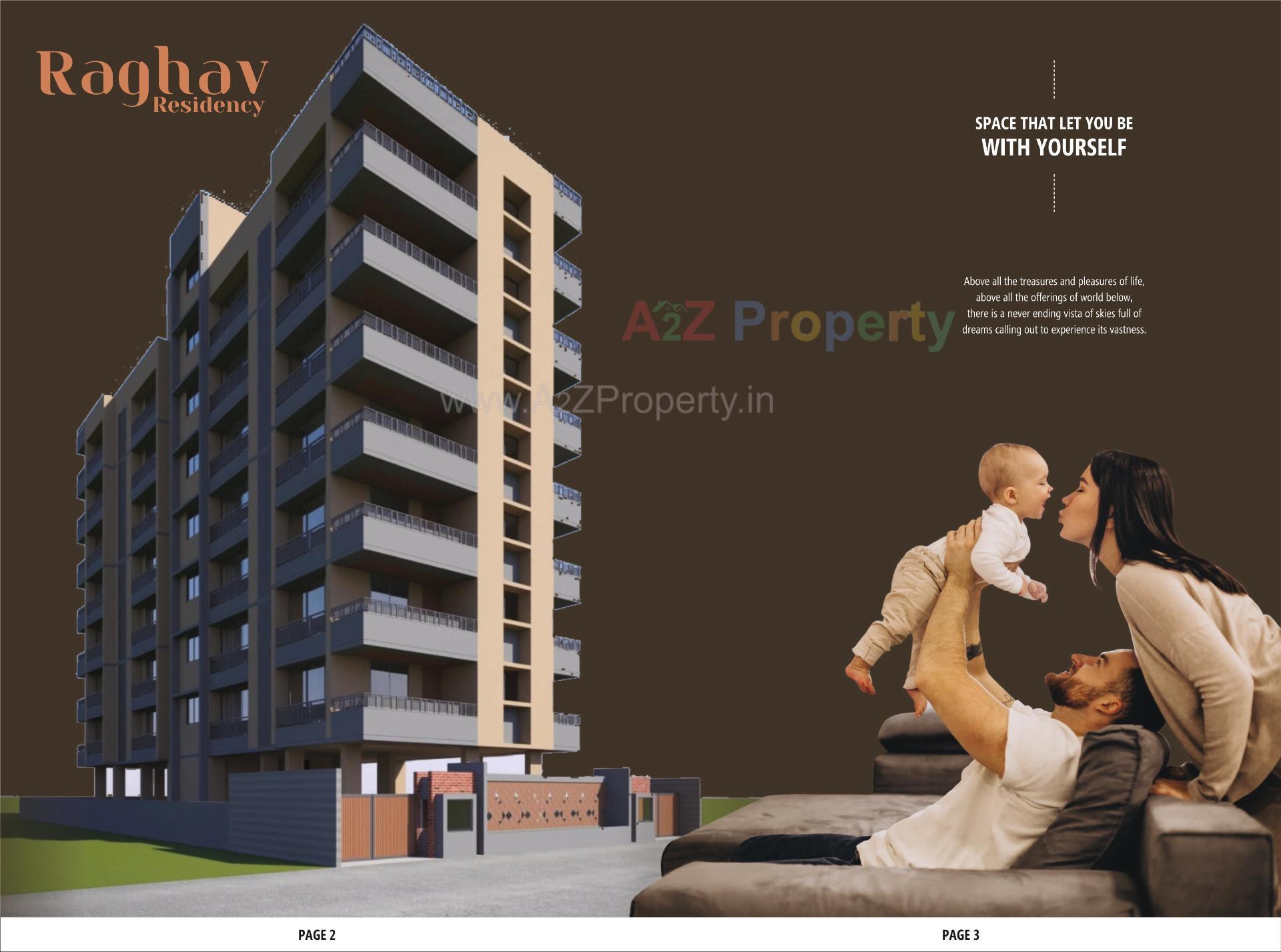  of real estate project Raghav Residency located at Dahegam, Gandhinagar, Gujarat
