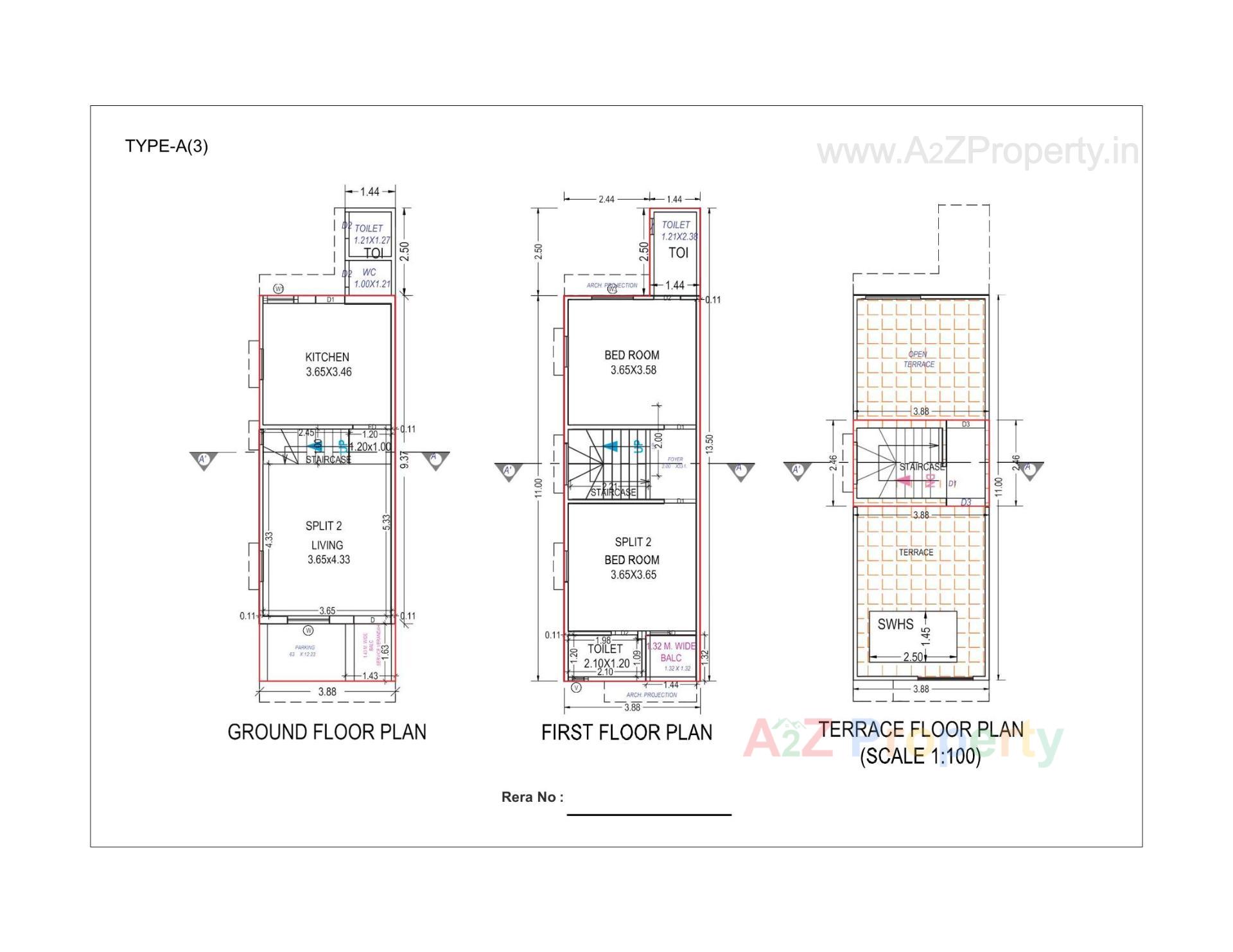  of real estate project Rahmat Residency located at Dehgam, Gandhinagar, Gujarat