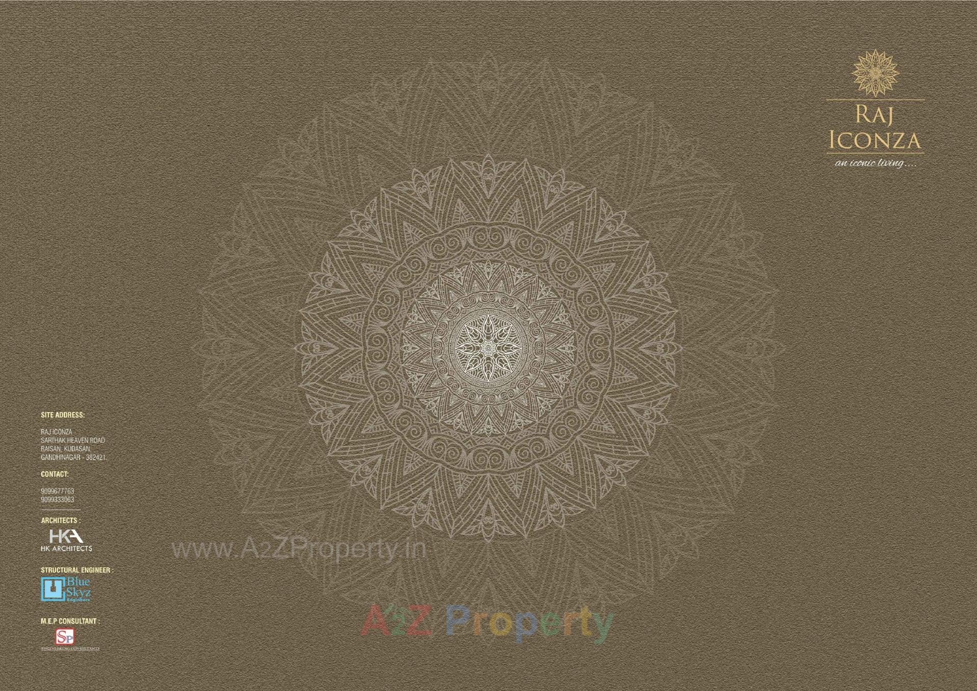  of real estate project Raj Iconza located at Kudasan, Gandhinagar, Gujarat