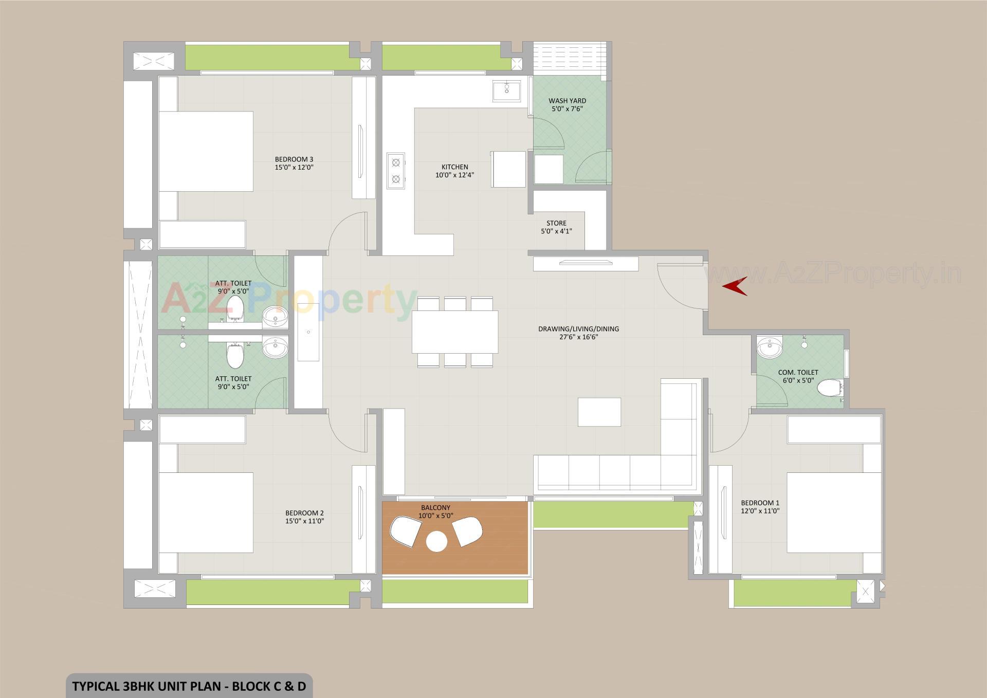 Layout of real estate project Raj Iconza located at Kudasan, Gandhinagar, Gujarat